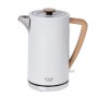 Adler | Kettle | AD 1347w | Electric | 2200 W | 1.5 L | Stainless steel | 360° rotational base | White - 2